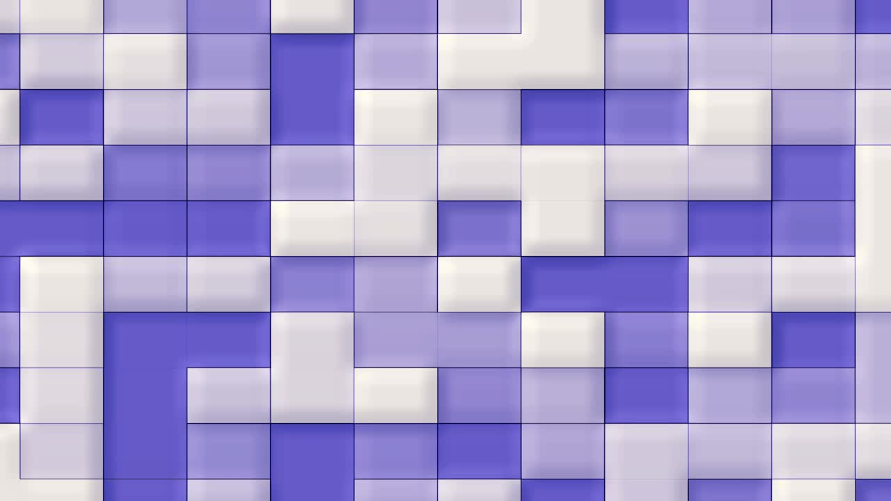Blue abstract animated background