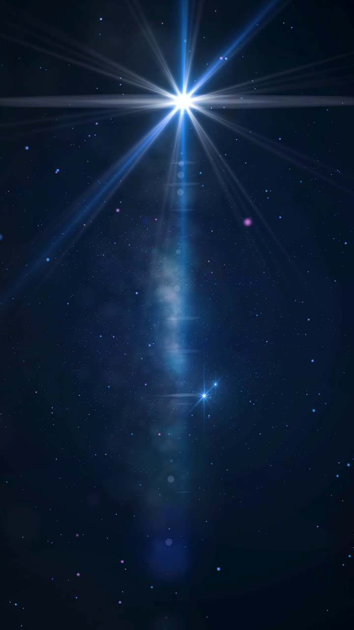Starry Night Sky Background