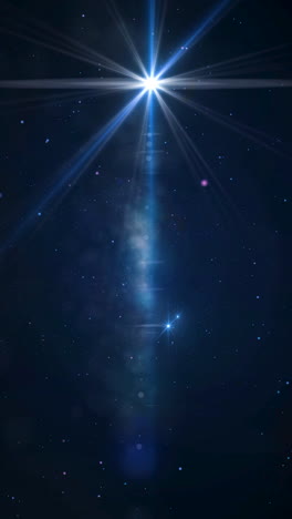 Fondo cielo nocturno estrellado