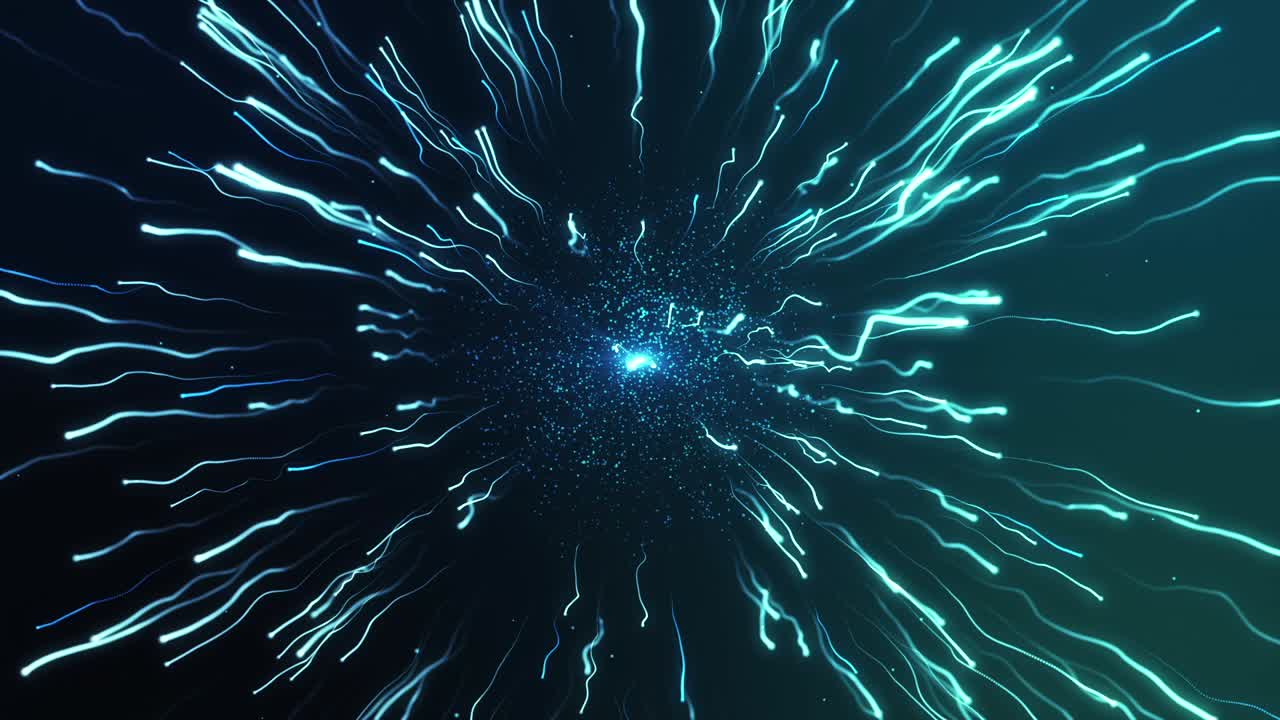 Abstract Light Trails