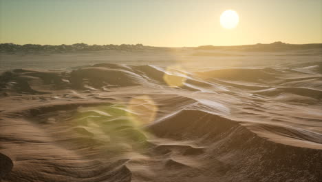 Rote-Sandwüstendünen-Bei-Sonnenuntergang