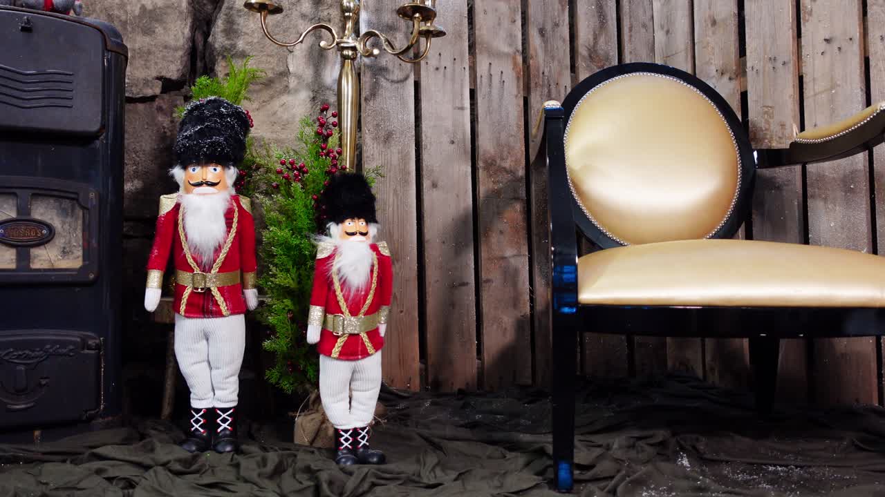 Christmas and New Year's Decorations Background 25