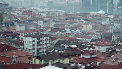 cityscape view of a residential area