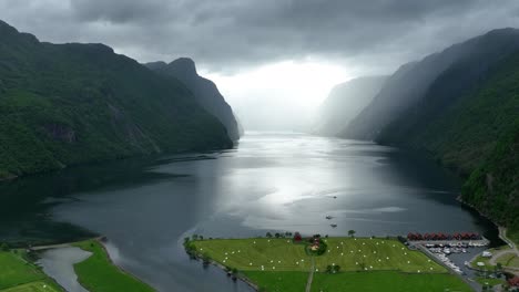 Frafjord---Fjord---Norway---Norwegen---Aerial