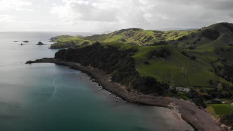 retirada aérea de la península de coromandel, destino de viaje en nueva zelanda