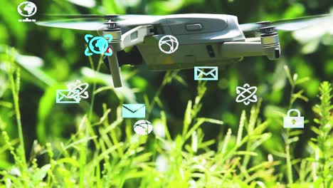 Smart-agricultural-farming-drone-flying-in-the-rural-farms-of-Kenya