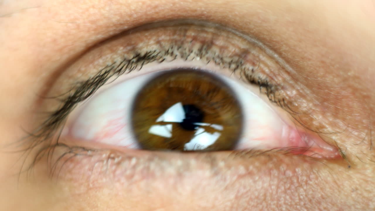 눈 근접 촬영 01