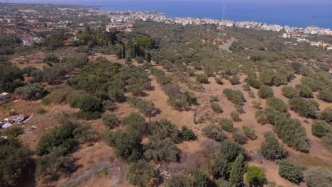 The-small-touristic-village-near-Hersonissos,-Koutouloufari