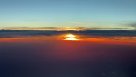 Awesome-red-sunset-from-above