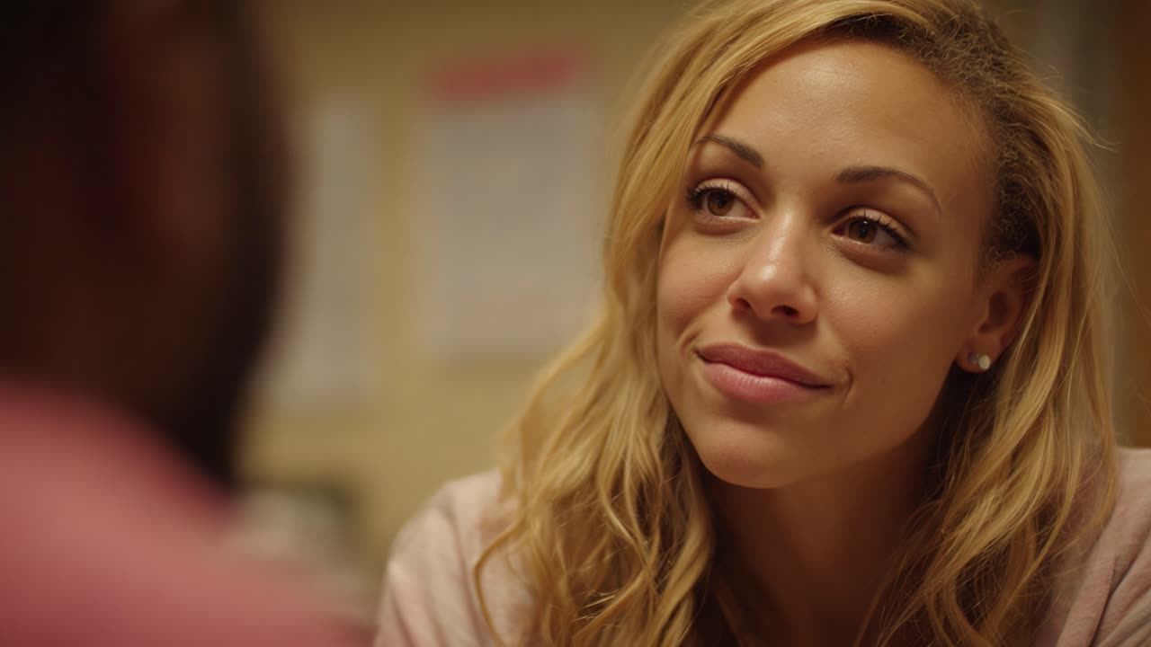 A Close Examination of Emotional Connection: Intimate Moments Between Two Characters Captured in These Frames, Highlighting Expressions of Understanding and Engagement