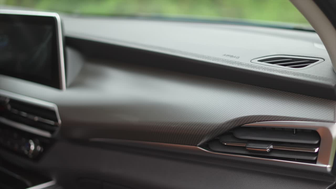 interior de coche moderno, tablero de instrumentos del coche, maxus