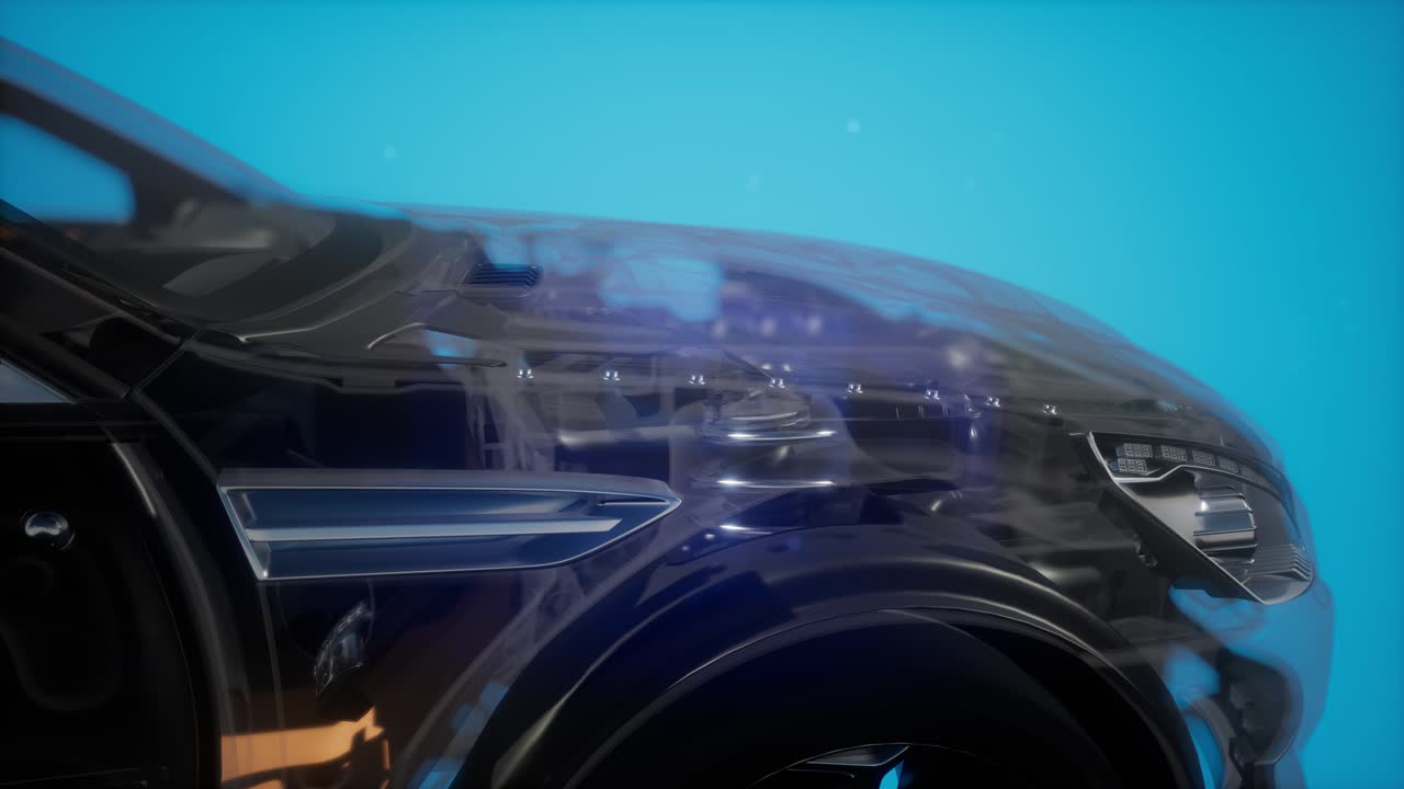 자동차에서 볼 수 있는 엔진과 다른 부분