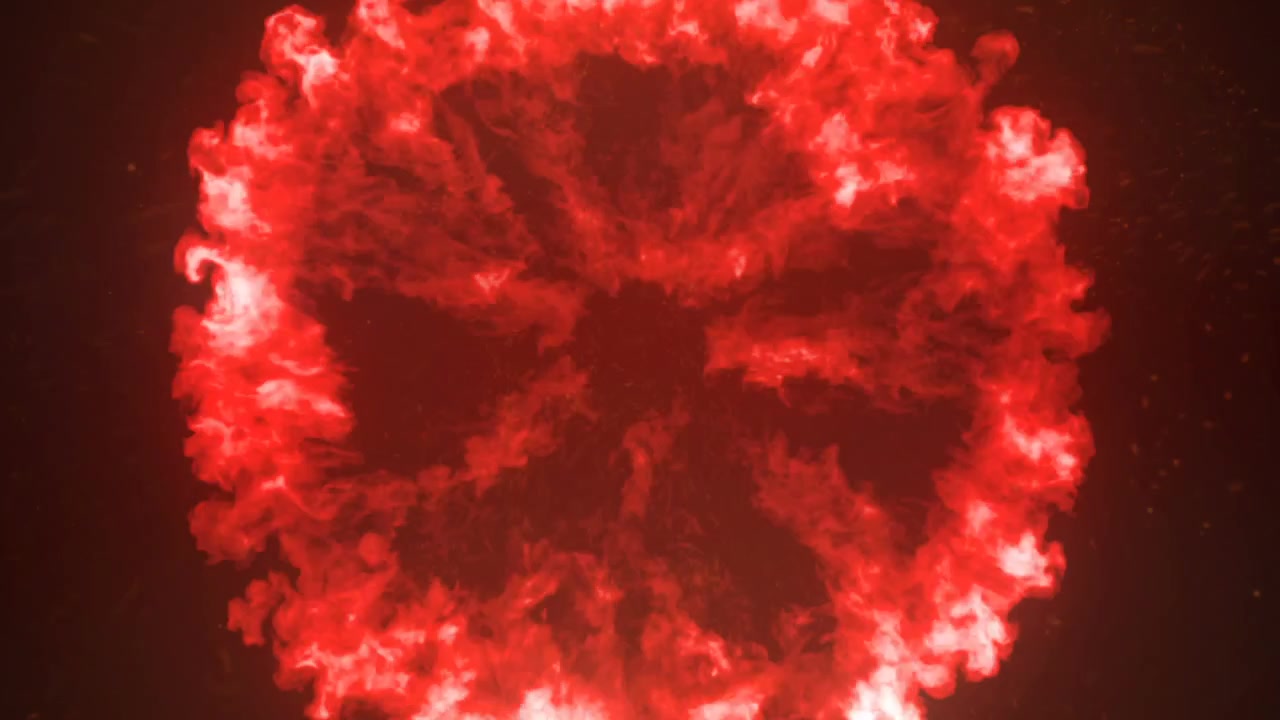 Detonation with fire