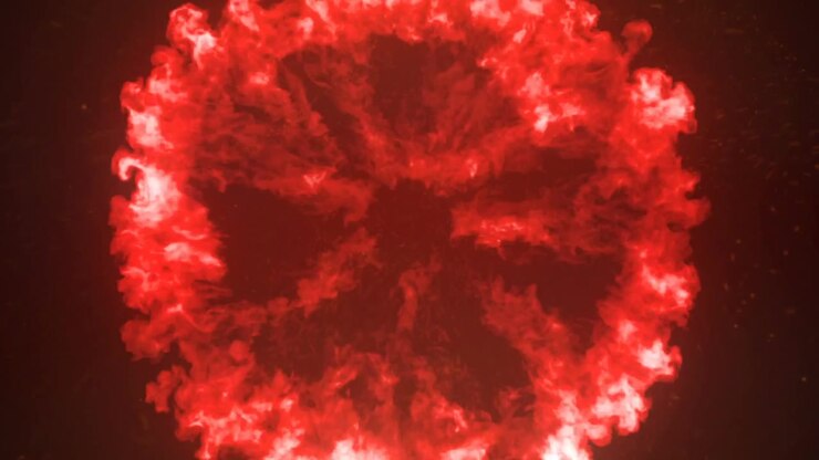 Detonation with fire