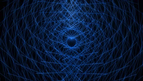 patrón de forma de punto de color azul animación gráficos de movimiento