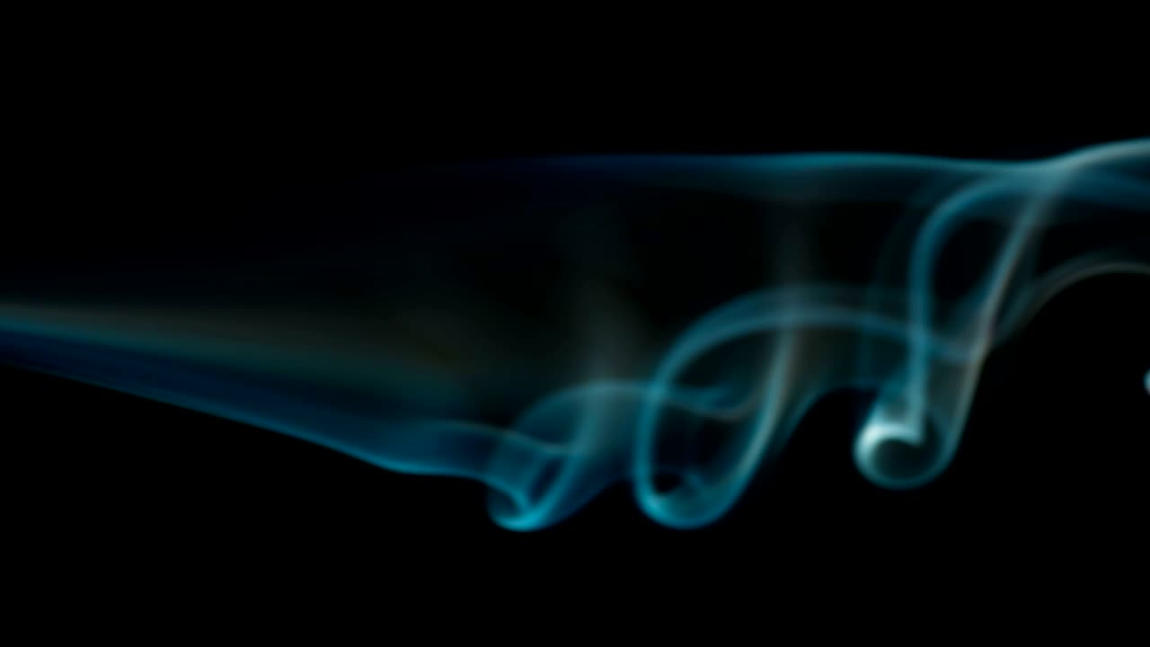 Vibrating Stream of Blue Plasma