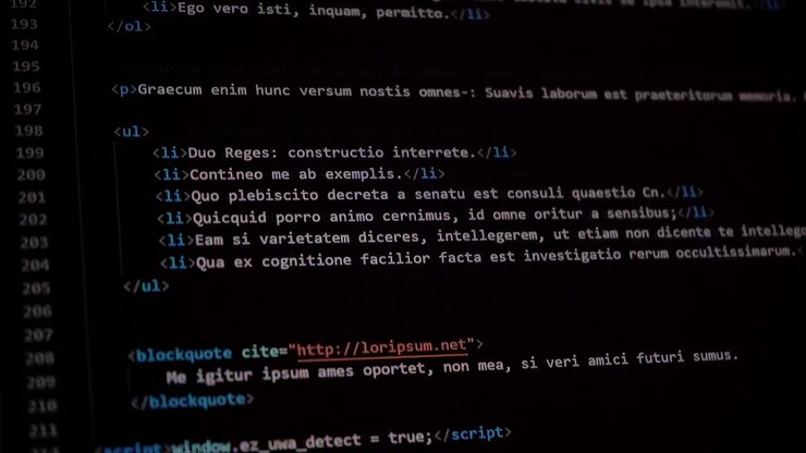 Intelligent computer coder bit and byte program from the it industry data center cloud storage framework containing html information of an algorithm network