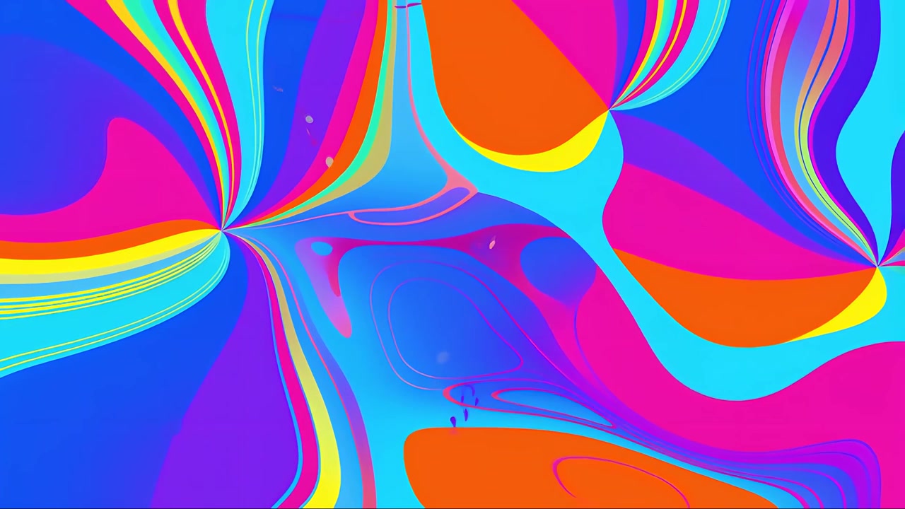 Sfondo Animato Astratto e Colorato 4K