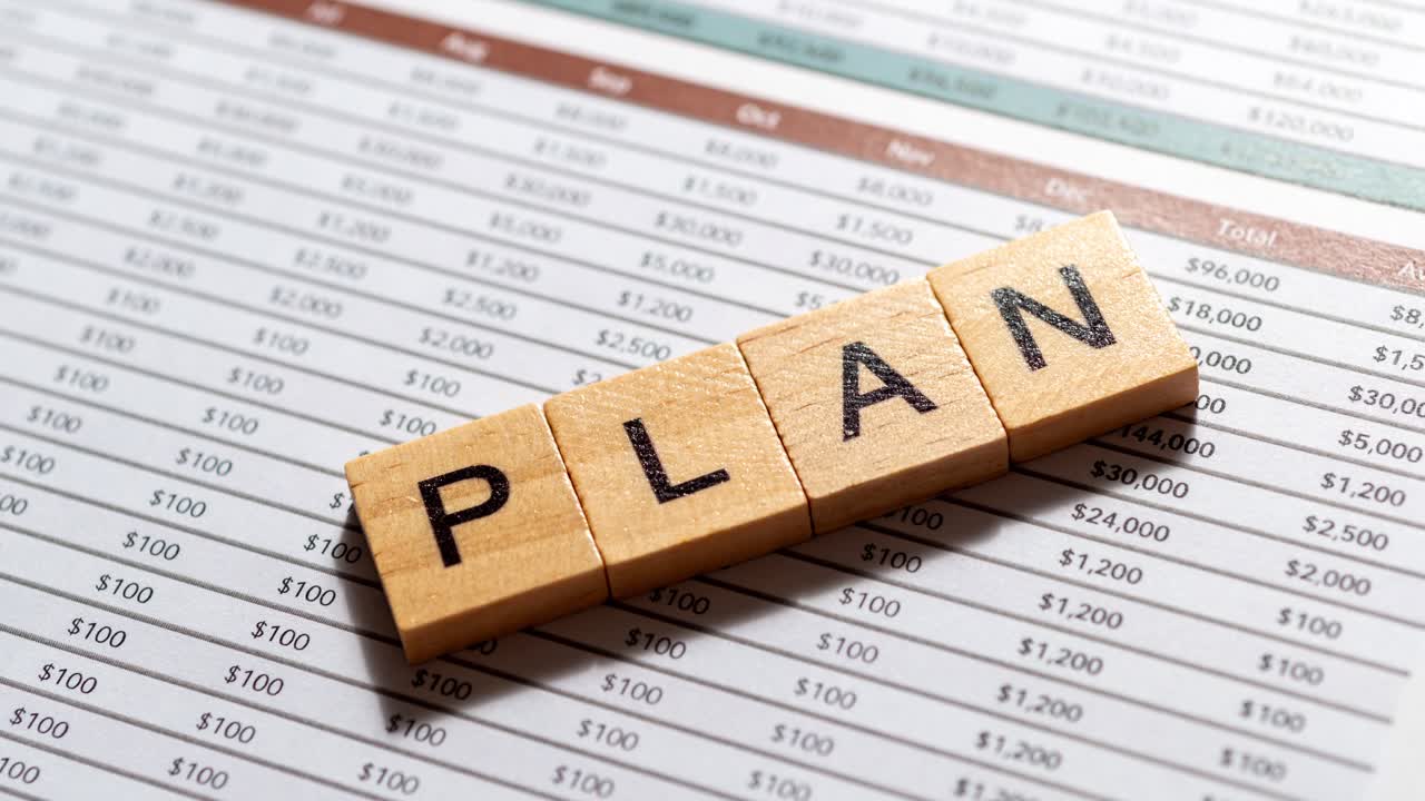 Explore efficient planning strategies with a close-up documents that guide successful business decisions.