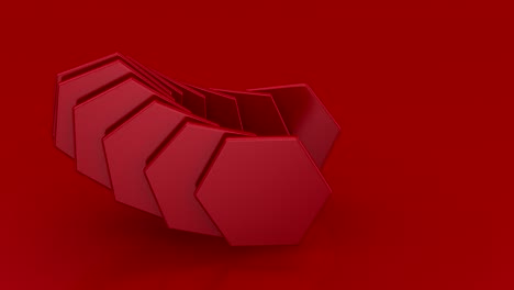 fondo de hexágonos animados