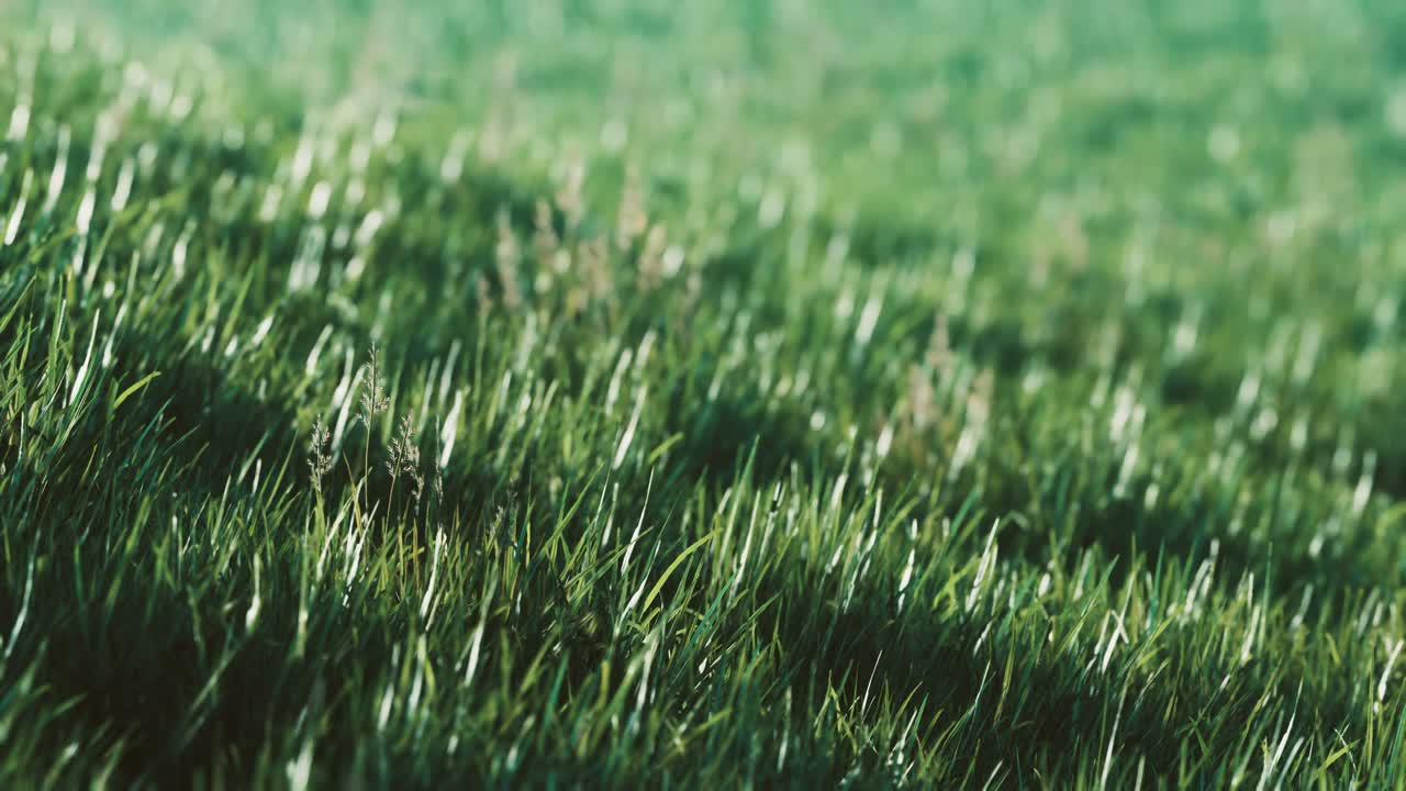 좋은 배경으로 녹색 신선한 잔디