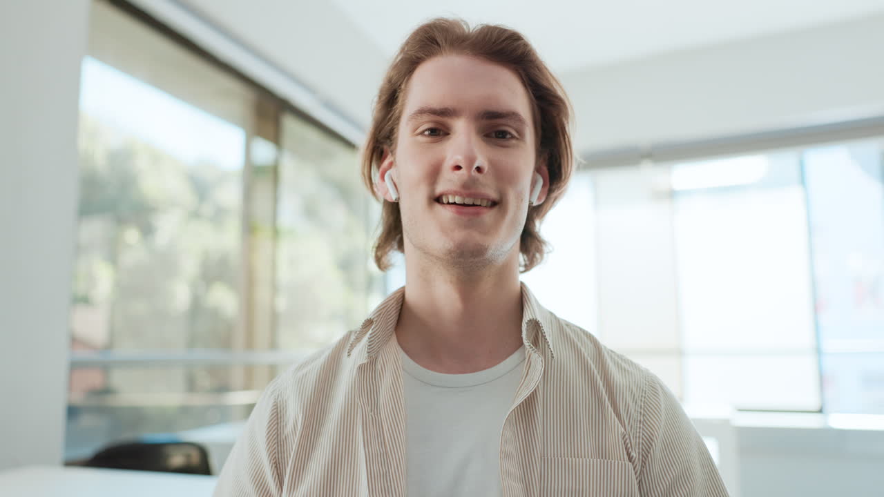 비디오 통화에서 남자