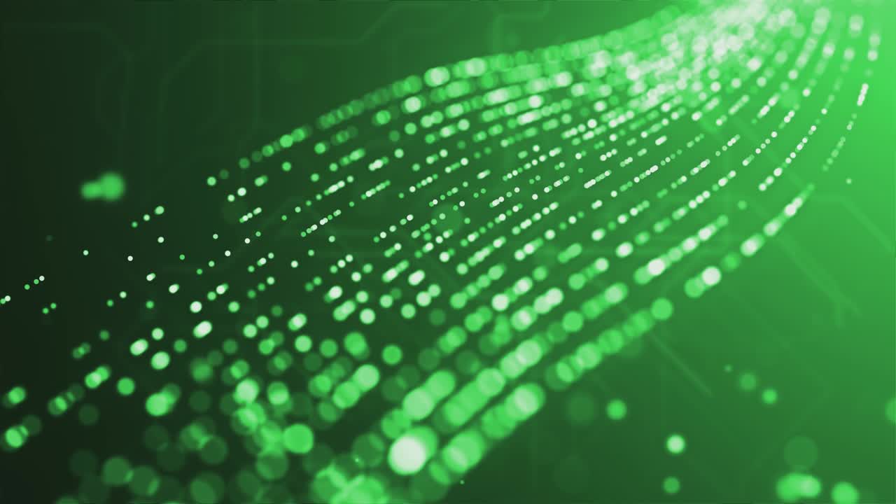 animación con flujo de datos que se puede hacer en bucle sin problemas.