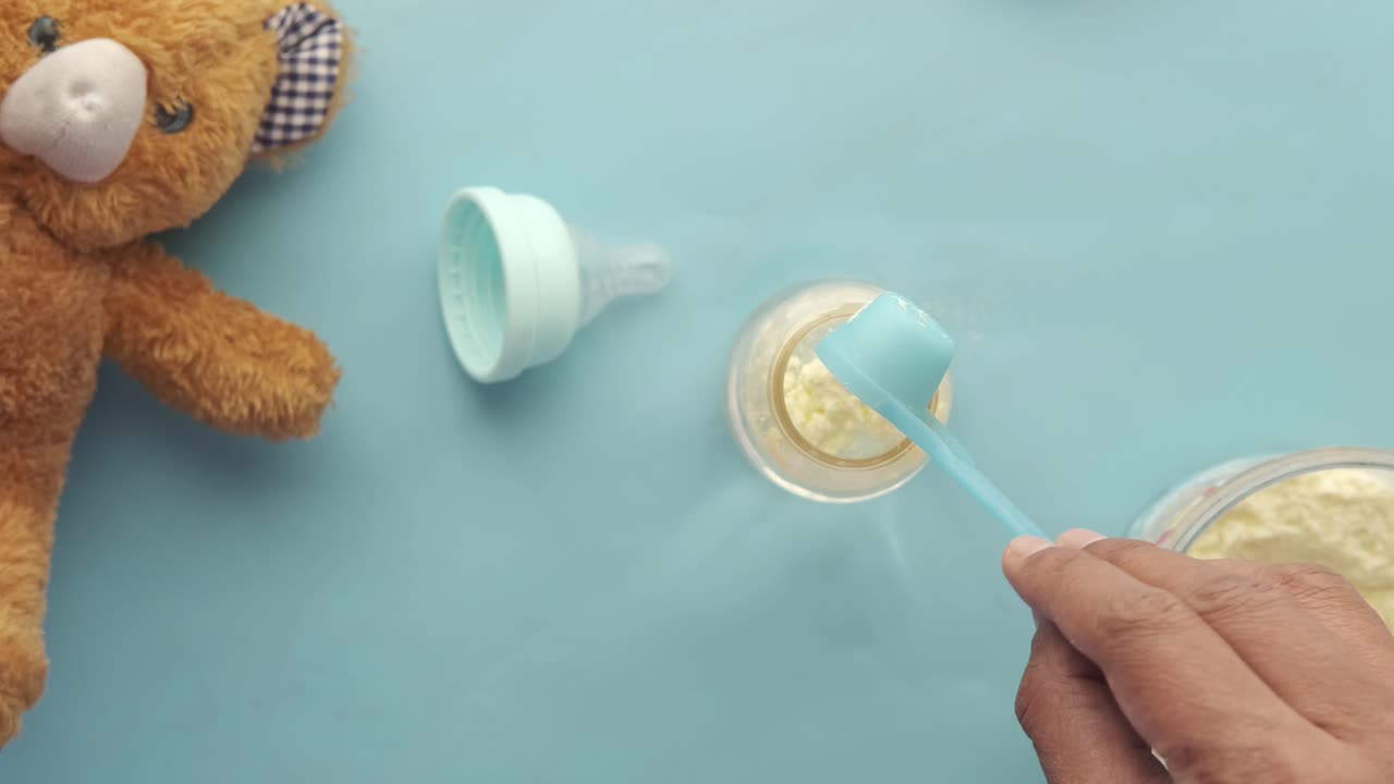 아기 용액 준비