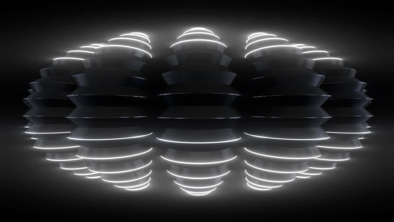 Abstract Glowing Sphere