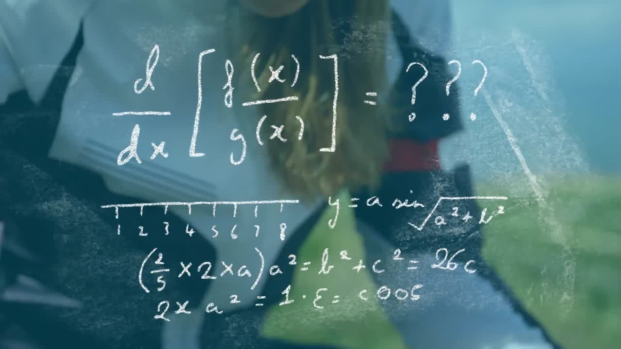 ecuaciones matemáticas contra la mujer que pone el velocímetro en su bicicleta