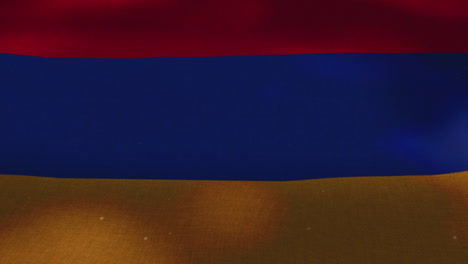 the armenia national waving flag