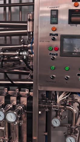 milk production at factory