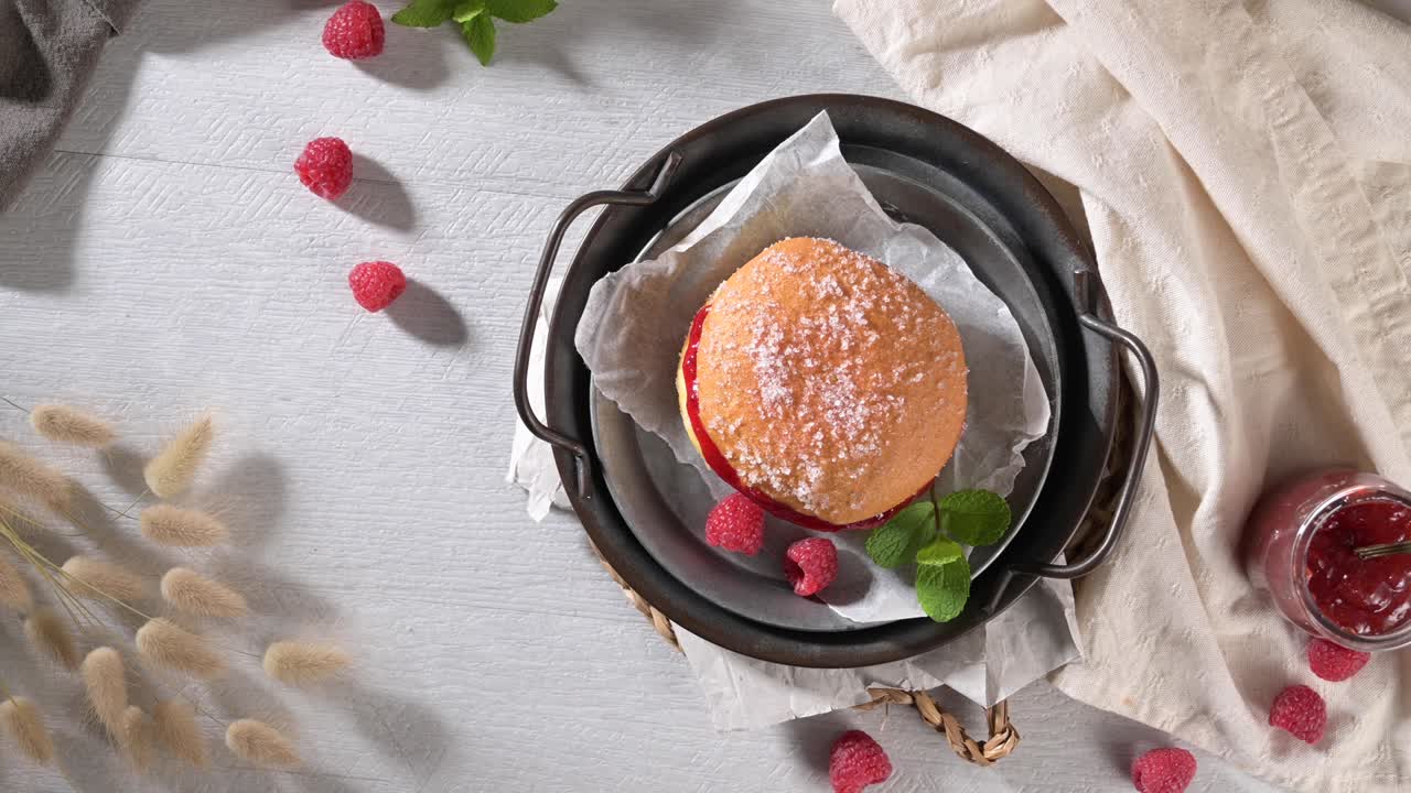 masa frita portuguesa con azúcar