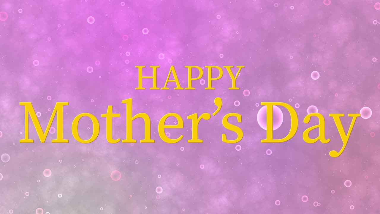 어머니의 날 메시지 선물 선물 모션 그래픽