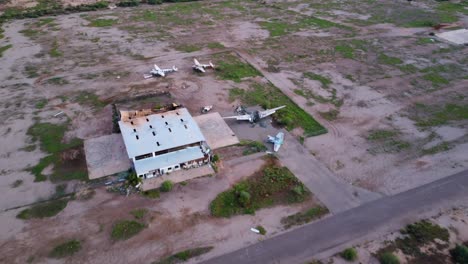 decaying planes at abandoned gila river memorial airport