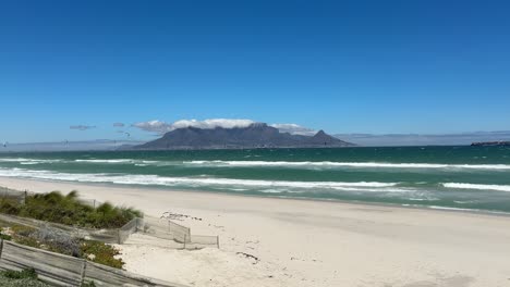 table mountain is a world famous landmark