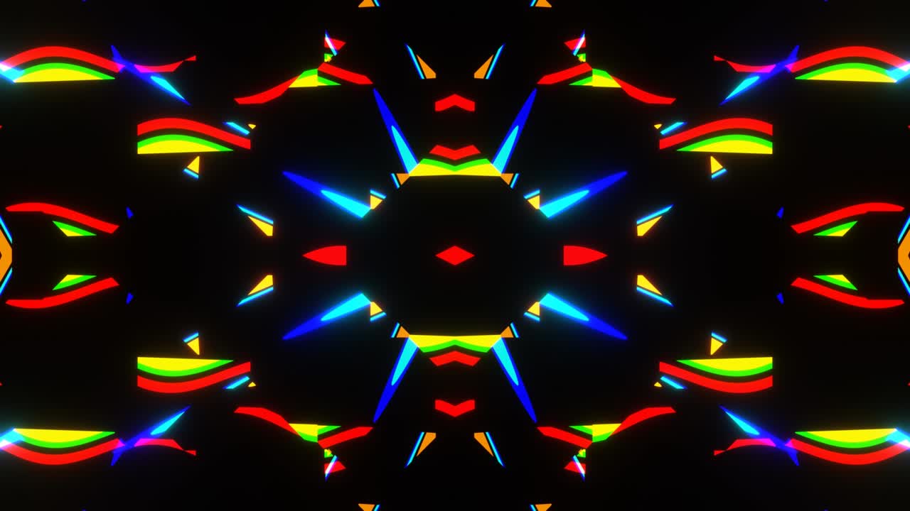 Sfondo astratto multicolore di fantasie musicali