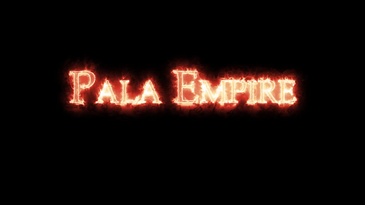 pala imperio escrito con fuego. bucle