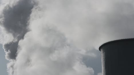 steam generated by cooling tower