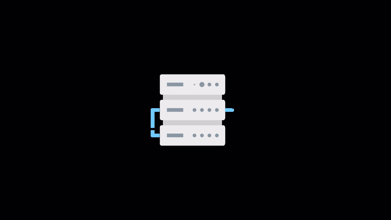 Data protection Icon animation Alpha