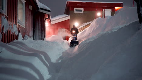 removing heavy snowfall, building exterior, domestic maintenance