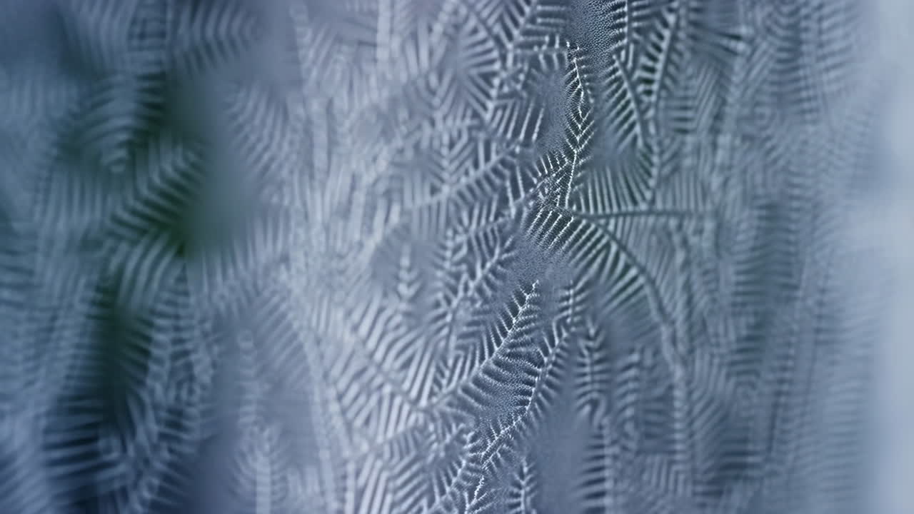 Abstract Geometric Pattern with Intricate Leaf-like Texture