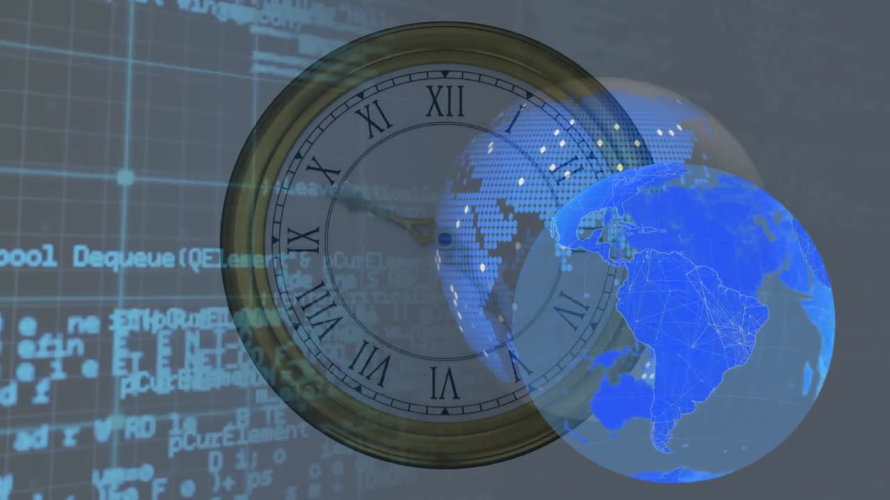 전 세계 연결 네트워크의 활성화와 24시간 데이터 처리