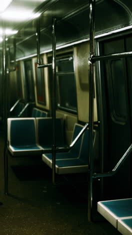 empty subway car