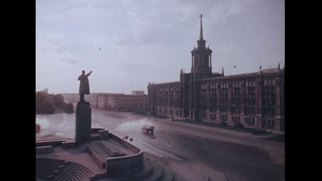 모스크바의 건축과 동상 1950 년대 1960 년대