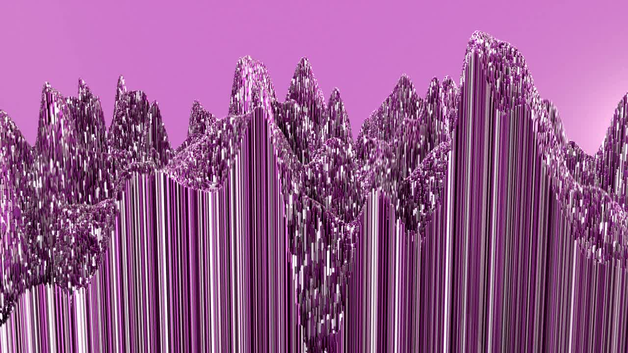 4k 추상 토포그래픽 파형