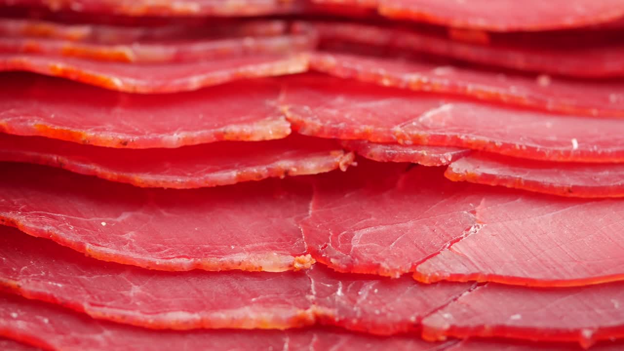 Close-up of Cured Meat