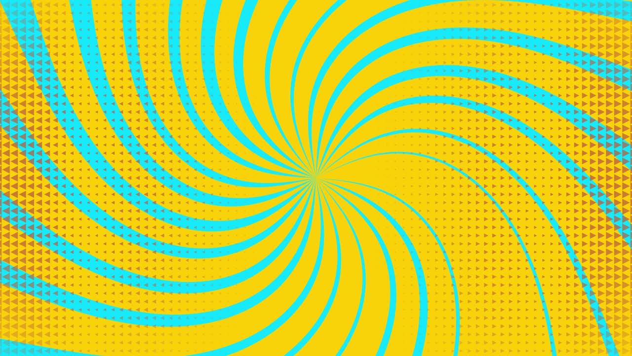 Sfondo pop art con pois e linee di velocità