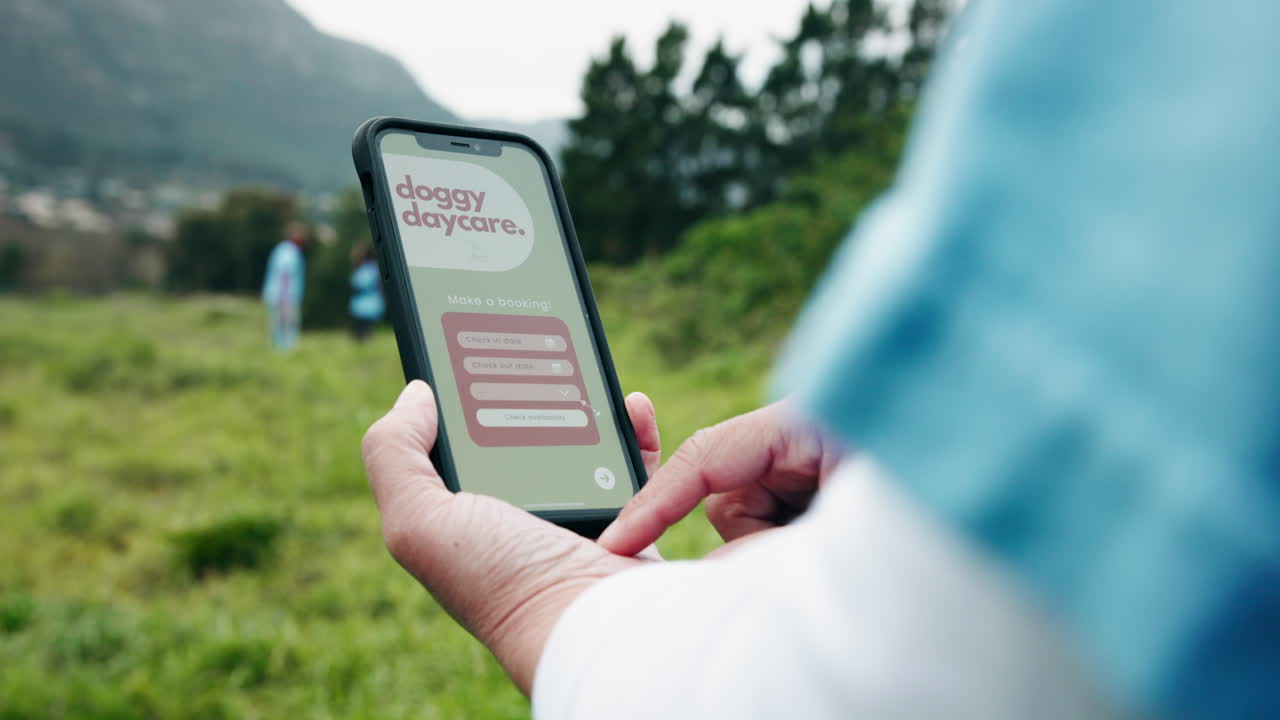 Mobile app for pet information