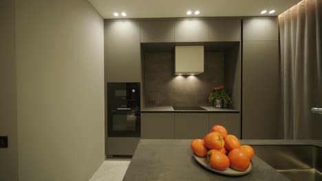 stylish and elegant minimalist home interior featuring clean lines, neutral colors, and warm ambient lighting, creating a cozy and modern atmosphere.